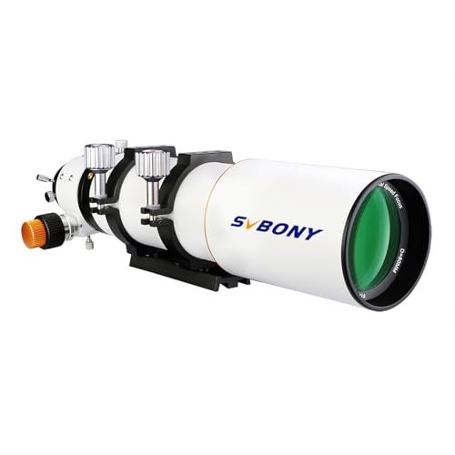 SVBONY SV503 Refractor Telescope, 80mm F7 Extra Low Dispersion Achromatic Refractor OTA, Dual-Speed Focuser, Telescope for Adults, for Astronomical Observation and Photography - Image 1