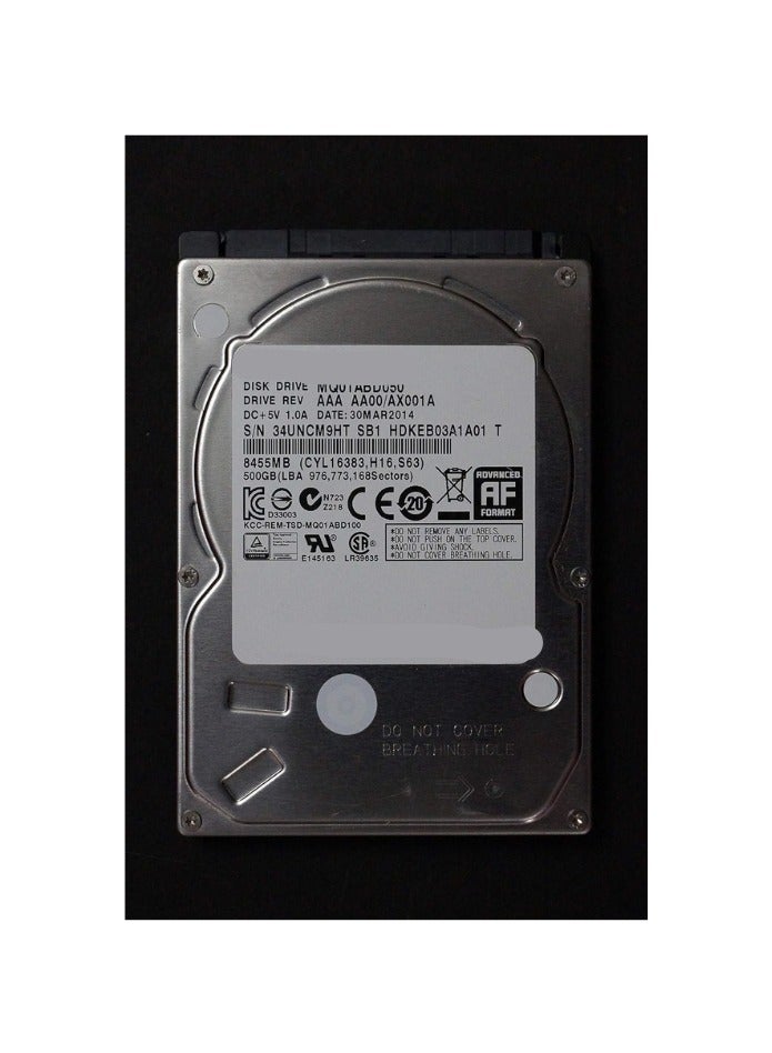 500GB 2.5-inch SATA Laptop Hard Drive, Mechanical Hard Disk