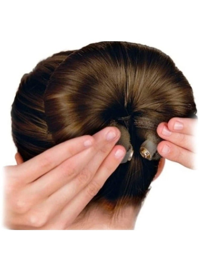 Globalstar 23cm Black Donut Hair Bun - DIY Hair Foam Ring Shaper - Image 2