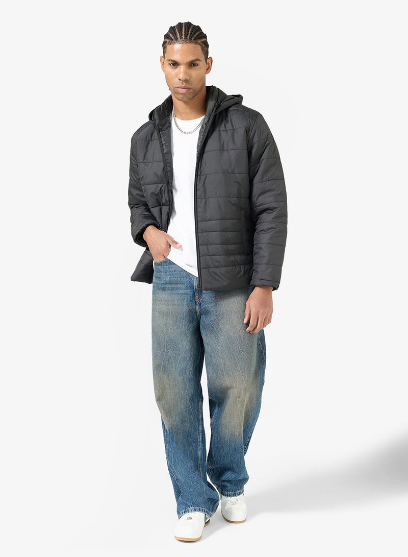 سفنتي فايف جاكيت منتفخ بغطاء رأس - Image 4