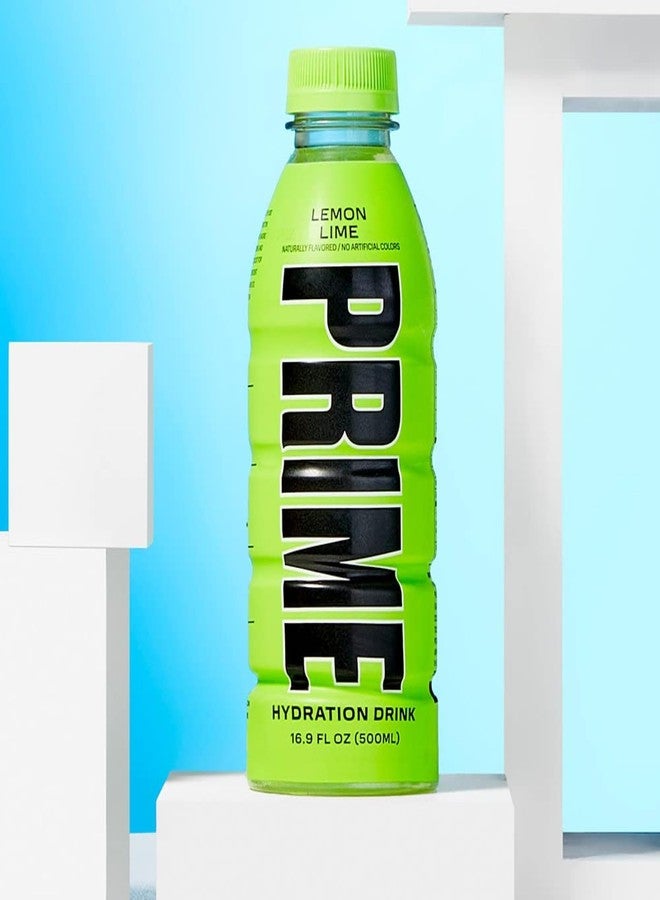 PRIME HYDRATION Lemon Lime Hydration Drink, 16.9 Fl oz / 500 Ml - Image 4