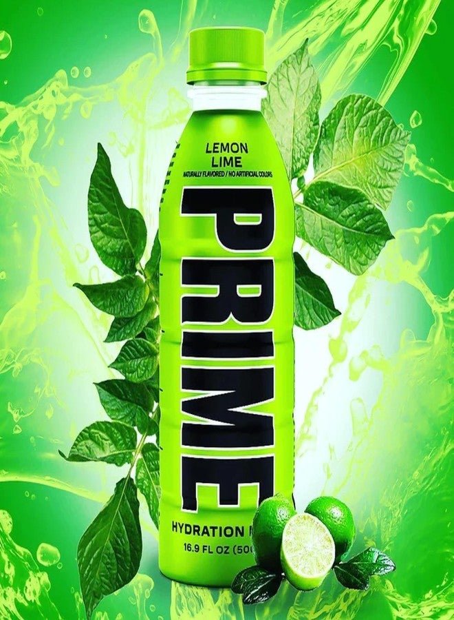 PRIME HYDRATION Lemon Lime Hydration Drink, 16.9 Fl oz / 500 Ml - Image 5