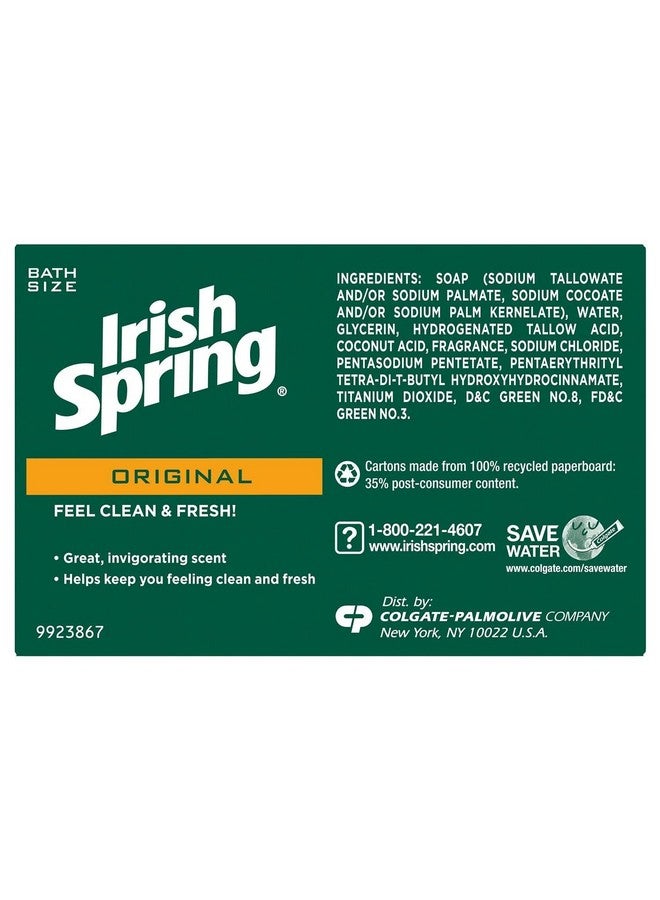 Irish Spring bar Soap (20/4 Oz Net Wt Oz), Original, 80 Ounce (Pack of 1) - Image 5
