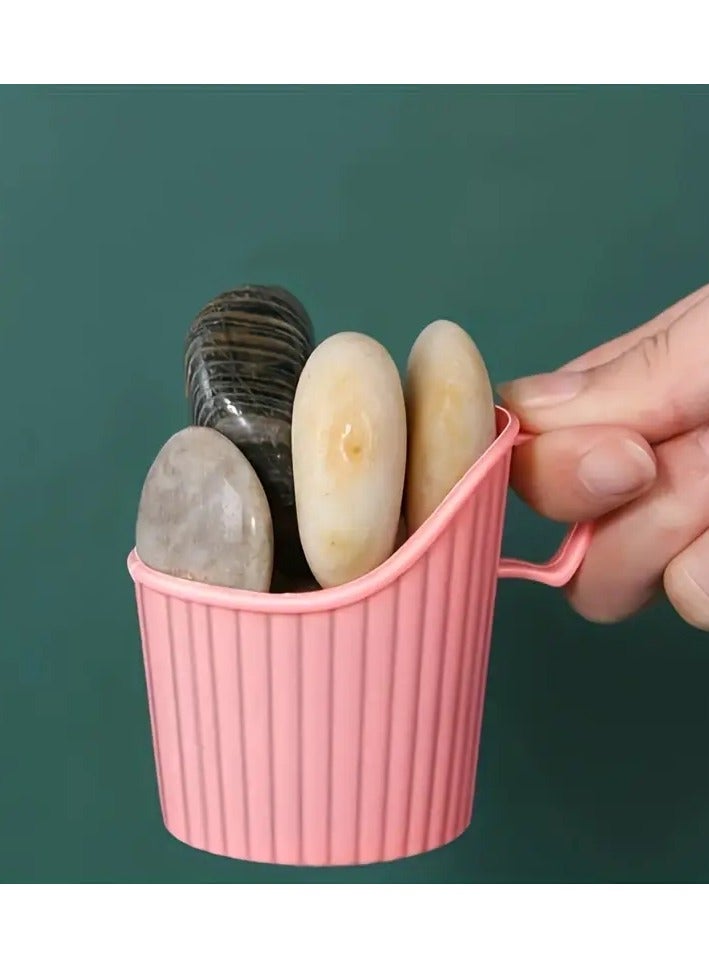 10 قطع من تصميم الموجة حامل كأس يمكن التخلص منه ، قاعدة كأس الشاي البلاستيكية السميكة المقاومة للحرارة ومقاومة للحرارة ، مناسبة للمنزل والمطعم وملحقات المشروبات الحزبية المكتبية ، حامل كأس المشروبات حامل كأس حيوي حامل كأس دائم ، ملحقات كأس (لون عشوائي) - Image 3