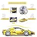 SIENON Technic Super Sports Car Building Kit Pull Back Race Car Toy Racing Vehicle Collectible Model Supercar Building Construction Toys for Kids Girls Boys Age 6 391 Pcs - Image 4