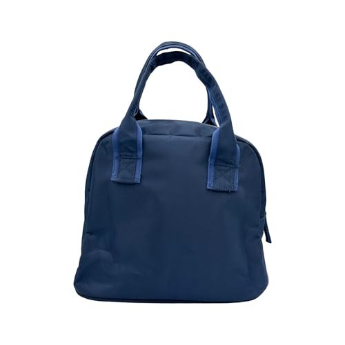 JUTEKA Insulated Travel Lunch Bag | Tiffin Bag | Storage Bag | Hand Bag for Kids, Office, School, Picnic, College (Navy) - Image 4