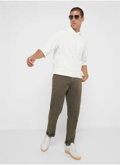 Seventy Five Basics Short Sleeve Oversized Hoddie  - Image 4