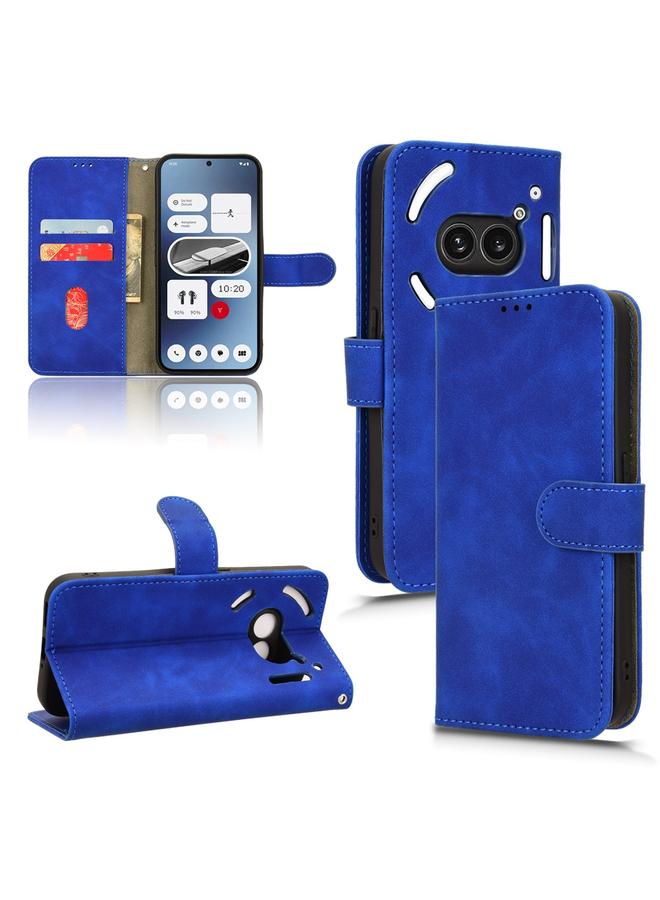 Case For Nothing Phone 2a Skin Feel Magnetic Flip Leather Phone Case