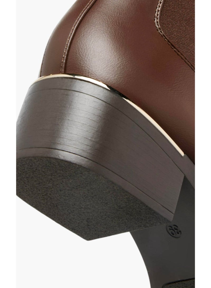 Flora Bella Solid Ankle Boots With Zip Closure - Image 4