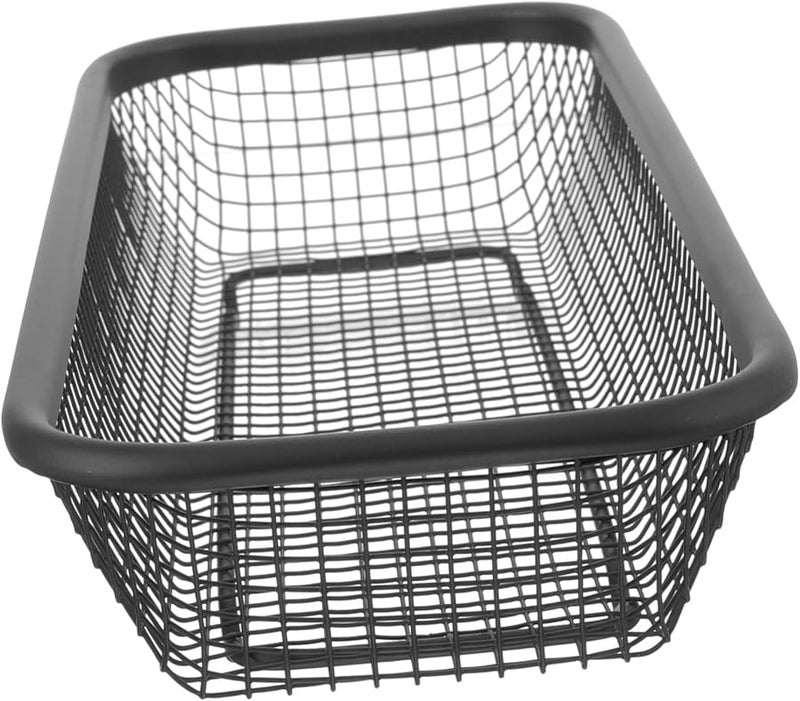 سلة أدوات غسالة الصحون من الفولاذ المقاوم للصدأ مع شبكة لتجفيف الأدوات على سطح المطبخ - Image 2