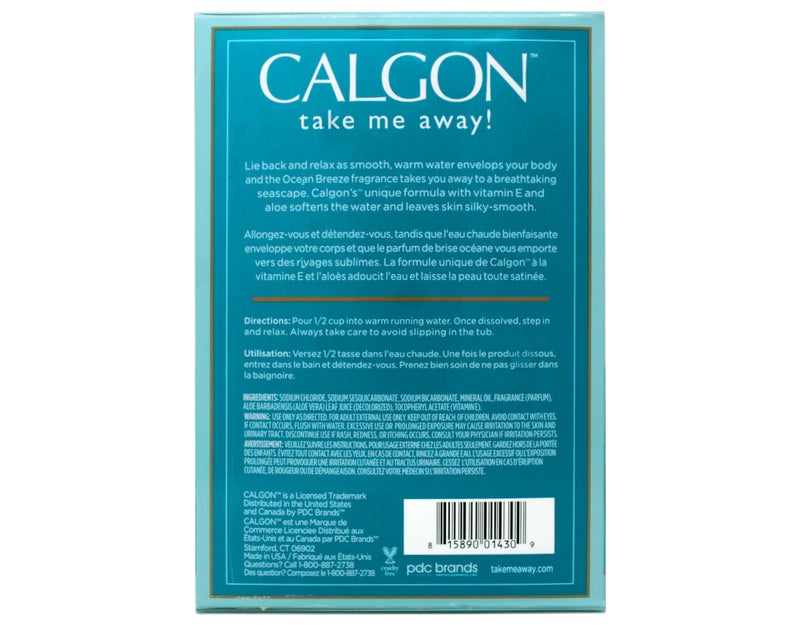 Calgon Ultra-Moisturizing Bath Beads, Ocean Breeze, 30 Ounce - Image 2