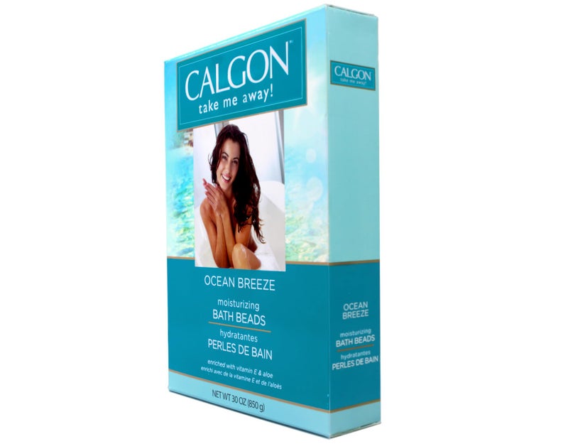 Calgon Ultra-Moisturizing Bath Beads, Ocean Breeze, 30 Ounce - Image 3