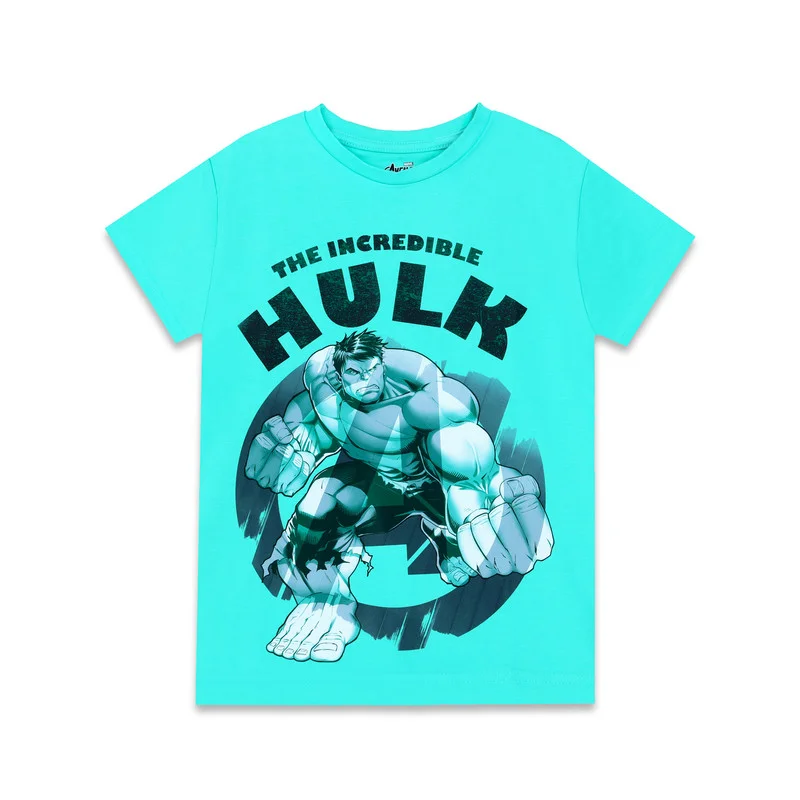 مارفل MARVEL The Incredible Hulk Kids Boy's Short Sleeve T-Shirt