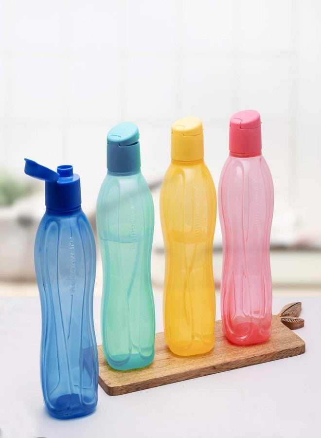 Tupperware Aquasafe 750ml Fliptop Plastic Bottle, 4 Pieces - Image 2