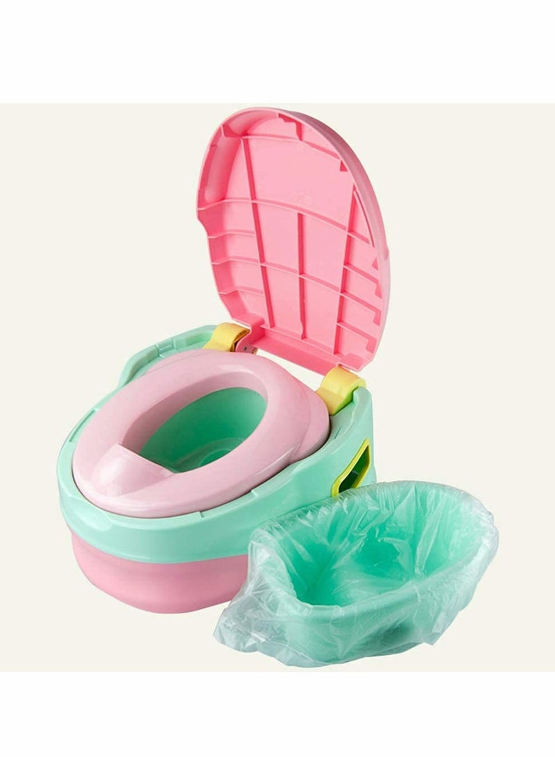 100 Disposable Potty Chair Liners with Drawstring Travel Toilet Seat Bags for Kids Toddlers Adults and Pets - Image 3