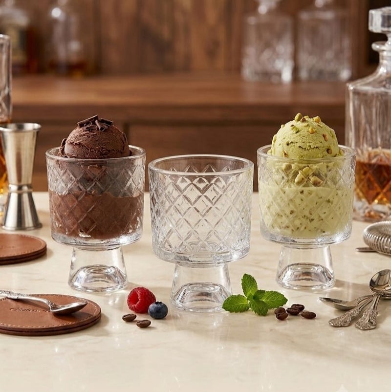 Glass Bowls Set of 3