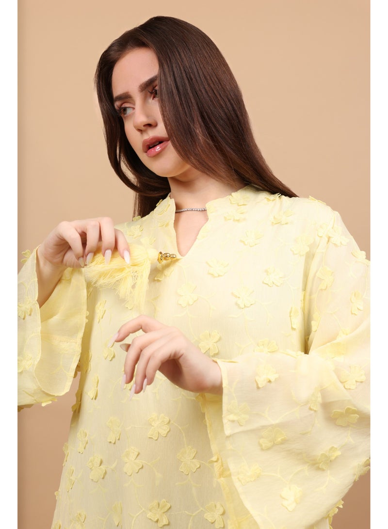 اكسا اككسا لجين IK5044 اصفر - Image 5