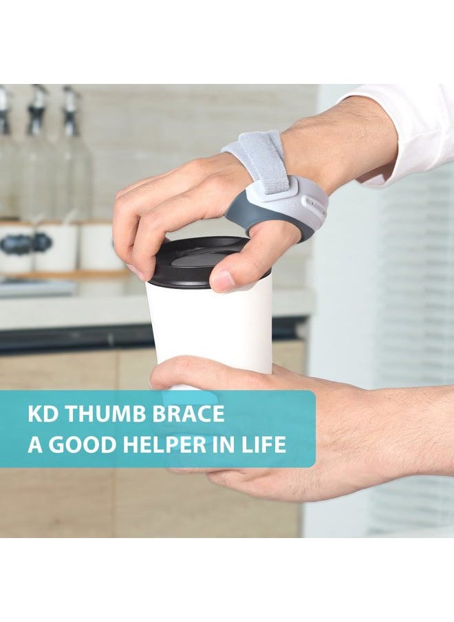 KD Thumb Brace: CMC Thumb Brace for Osteoarthritis CMC Joint Arthritis Pain, Thumb Splint Stabilizer with Thumb Sleeve, Flexible (Small, Right Hand)  - Image 4