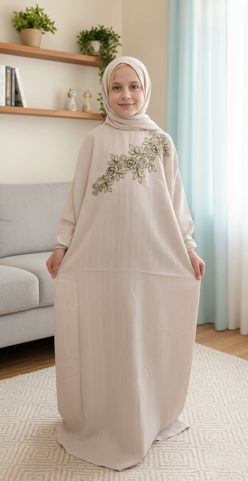 لينا فاشون شرشف صلاة اطفال بناتى مع حجاب متصل - Image 2