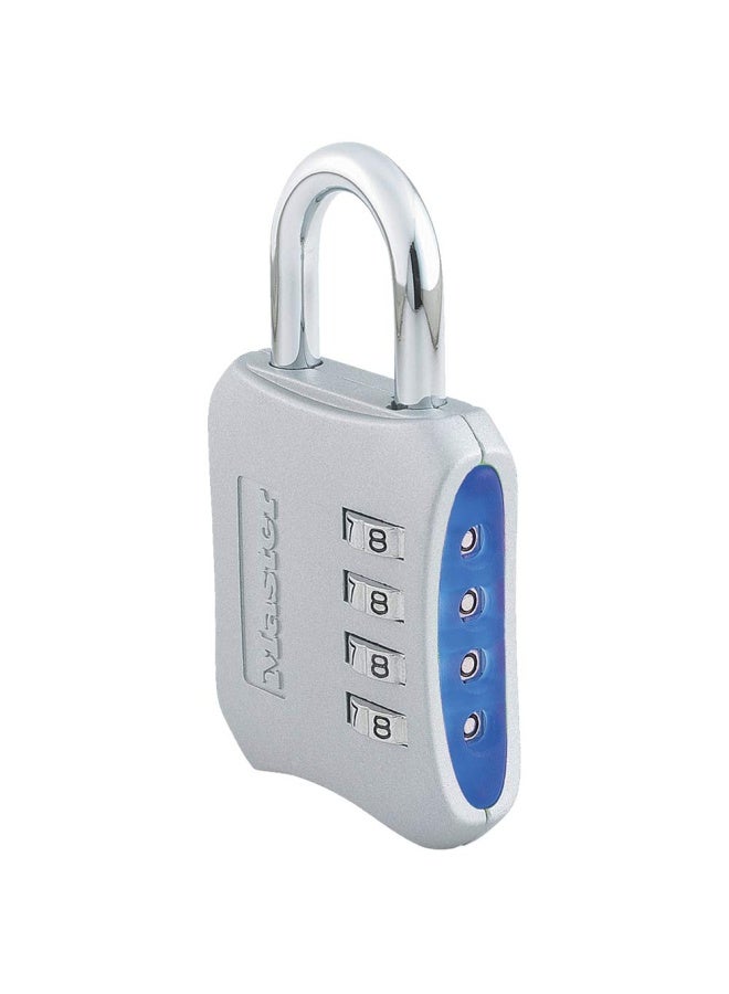 Master Lock 653D Locker Lock Set Your Own Combination Padlock  1 Pack  Assorted Colors - Image 1