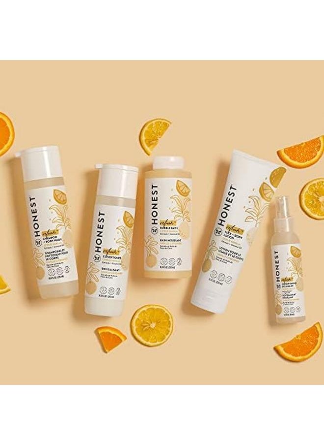 The Honest Company - Perfectly Gentle Sweet Orange Vanilla Shampoo Plus Body Wash Tear Free Baby Shampoo With Naturally Derived Ingredients Sulfate And Paraben Free Baby Bath 10 Fl Oz Pack Of 1 - Image 1