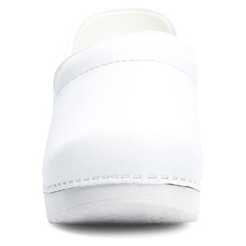 Dansko Women’s Professional Slip-On Clogs –Rocker Sole and Arch Support for Comfort-Ideal for Nursing, Food Service, Healthcare White Box 6.5-7 M US - Image 4