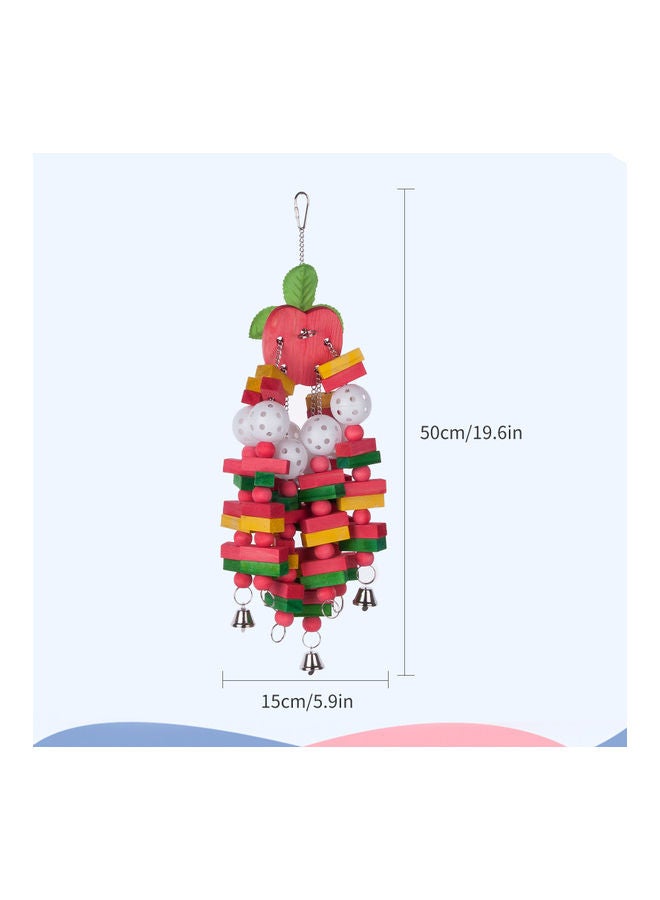 نيبمينينت لُعبة قابلة للتعليق بتصميم طيور مزودة بجرس متعدد الألوان - Image 4