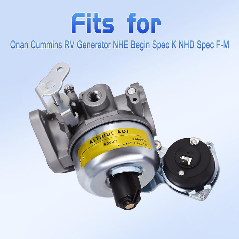 CULMKARI كاربراتير CULMKARI لمولد RV Onan مع حشوات - يناسب النماذج 146-0665، 146-0578، 146-0623 - Image 2