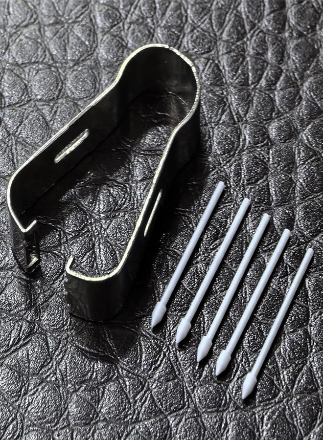 Bestdealing 5 Piece Galaxy S25 Ultra Pen Tip S25U Stylus Tips Replacement Pen Tips Nib with Tweezer for Samsung Galaxy S25 Ultra 6.9 inch Pen Tip Repair SM-S938 S938U Stylus S Pen Tips (No Pen) (Gray) - Image 2