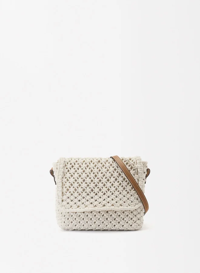 PARFOIS MACRAMÉ CROSSBODY BAG