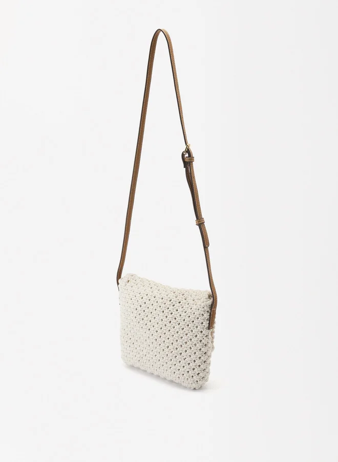 PARFOIS MACRAMÉ CROSSBODY BAG
