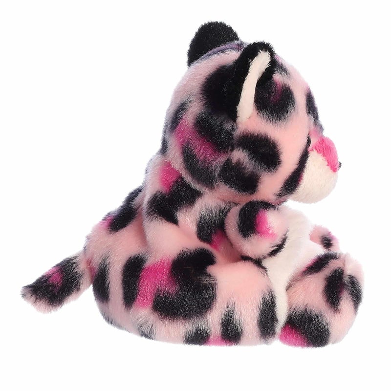 Aurora Adorable Palm Pals Regina Pink Leopard Stuffed Animal - Fun Collectible Plush for Kids and Adult Collectors - Perfect for Decorating Rooms and Birthday Gifts - 5 Inches - Image 3