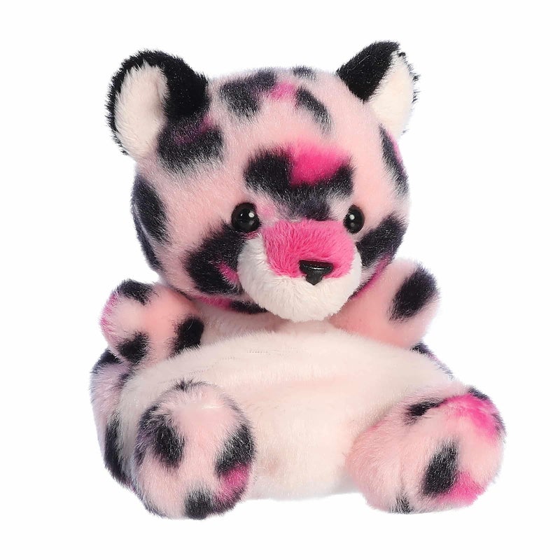 Aurora Adorable Palm Pals Regina Pink Leopard Stuffed Animal - Fun Collectible Plush for Kids and Adult Collectors - Perfect for Decorating Rooms and Birthday Gifts - 5 Inches - Image 2