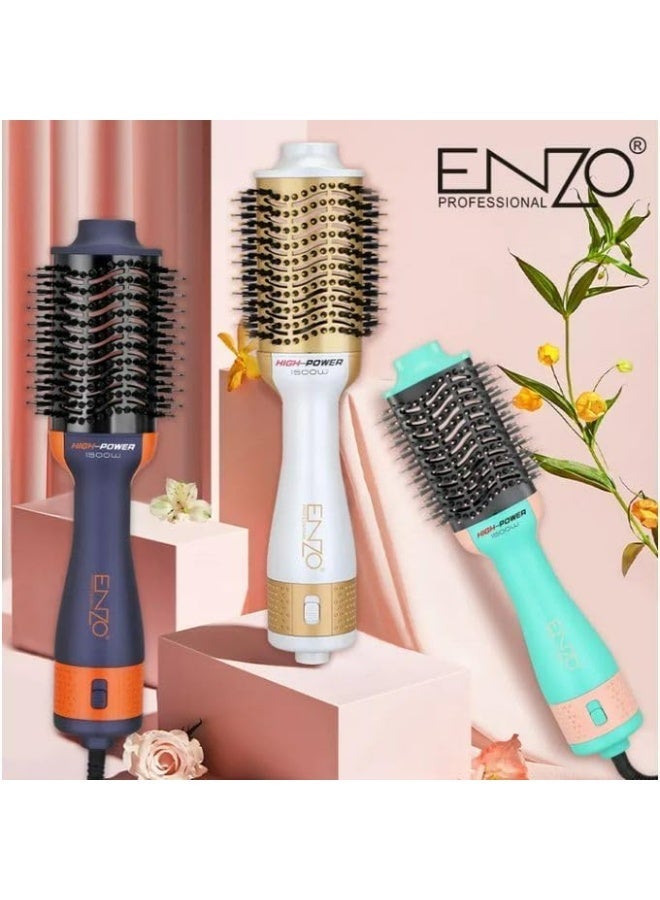 ENZO Professional EN-4134 Hair Styling Comb – 3-in-1 Ionic Hair Styler for Drying, Straightening, Curling & Volumizing - Image 2