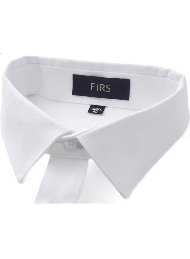 Firs 【30% Modal】Long Sleeve Shirt Spring Autumn Soft Wrinkle Resistant Non-Pilling Non-Sticky Hair Business Casual Shirt - Image 2