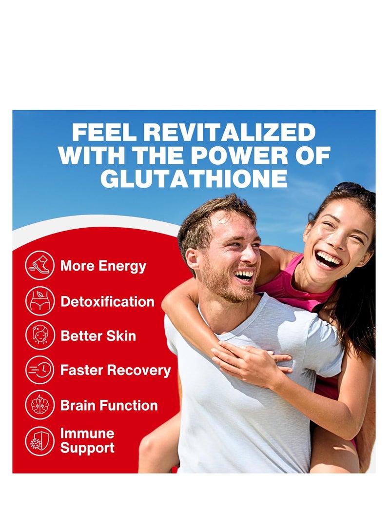 سي سي أل سبلامنتس بخاخ الجلوتاثيون المتقدم ومكمل NAC، جلوتاثيون سائل تحت اللسان، بخاخ مضاد للأكسدة N-أسيتيل سيستين يدعم صحة المناعة - نكهة منعشة، غير معدل وراثيًا، نباتي، خالٍ من الغلوتين (2 أونصة سائلة) - Image 4