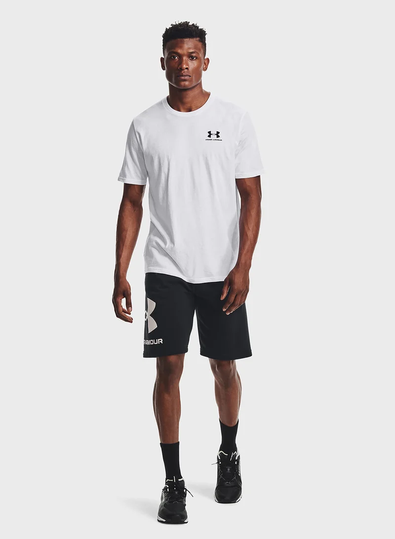 UNDER ARMOUR Sportstyle LC Logo Short Sleeve T-shirt