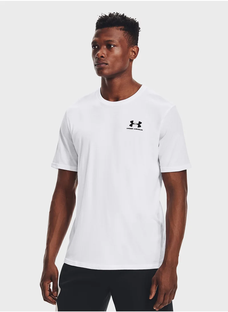 UNDER ARMOUR Sportstyle LC Logo Short Sleeve T-shirt