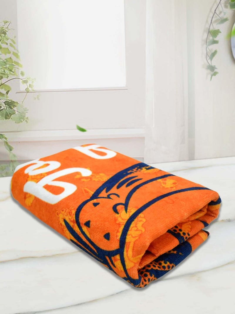 Athom Living Garfield Kids Cotton Bath Towel, Quick Absorbent, Skin-freiendly, Fun Garfield Attractive Printed Bath Towel - Image 4