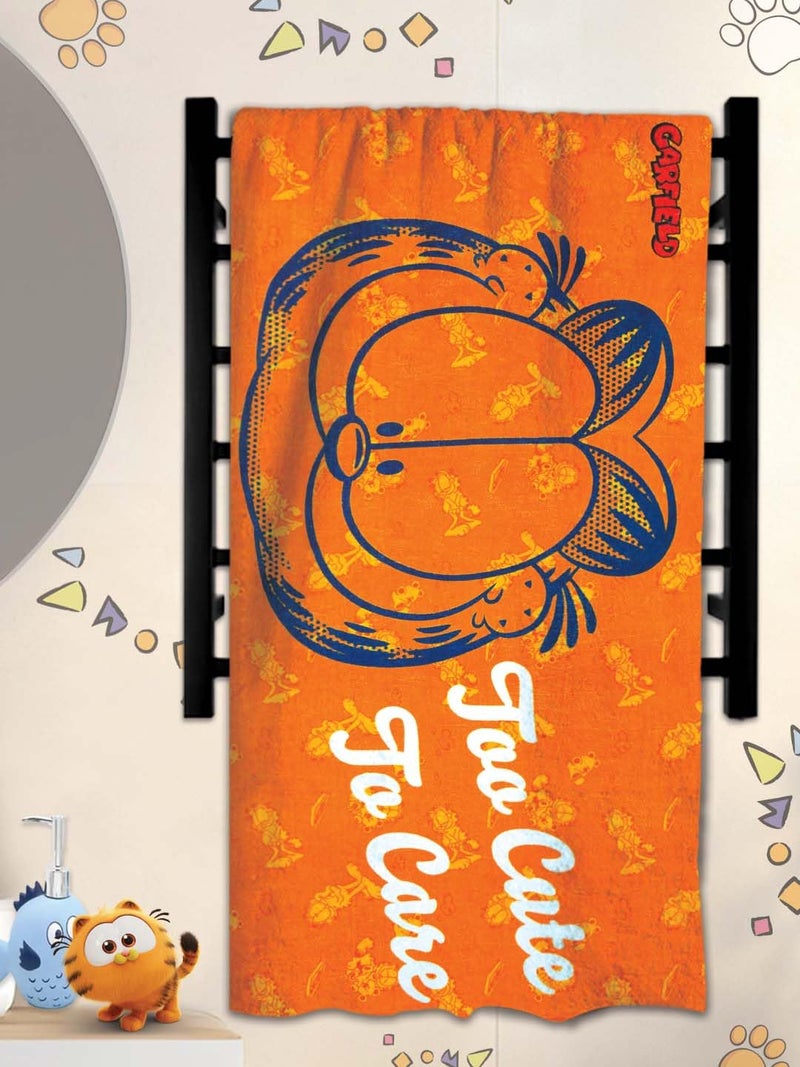 Athom Living Garfield Kids Cotton Bath Towel, Quick Absorbent, Skin-freiendly, Fun Garfield Attractive Printed Bath Towel - Image 3