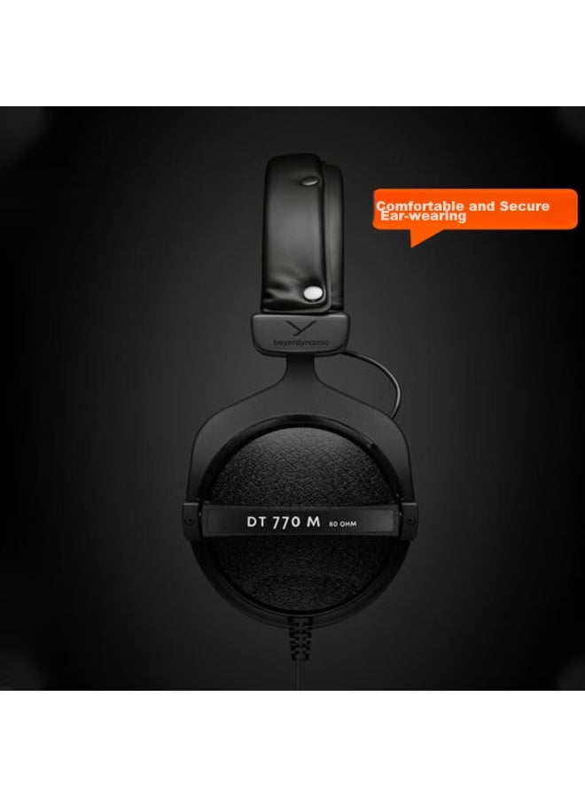 Beyer Dynamic Beyerdynamic Dt 770 M, Over-ear, Professional Recording, Closed-back Monitoring Headphones, 80 Ohm Low Impedance Version - Image 3