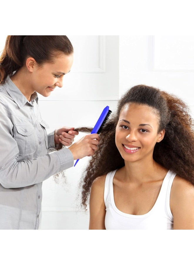Ucanbe 3-Piece Slick Back Hair Brush Set, Hair Brush, Edge Control Brush, Teasing Comb & Rat Tail Comb for Women, Babies & Kids - Image 3