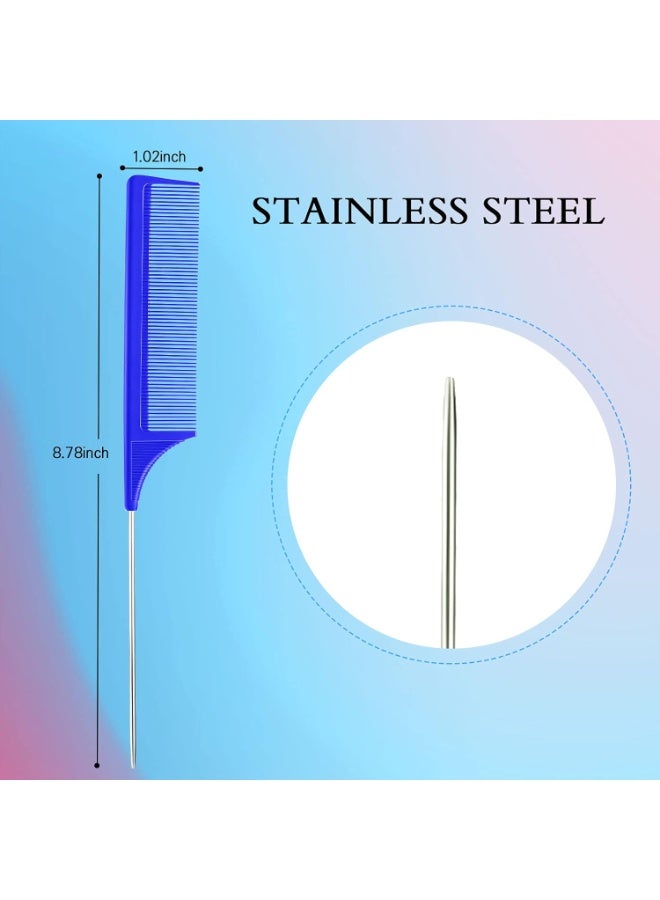 Ucanbe 3-Piece Slick Back Hair Brush Set, Hair Brush, Edge Control Brush, Teasing Comb & Rat Tail Comb for Women, Babies & Kids - Image 5