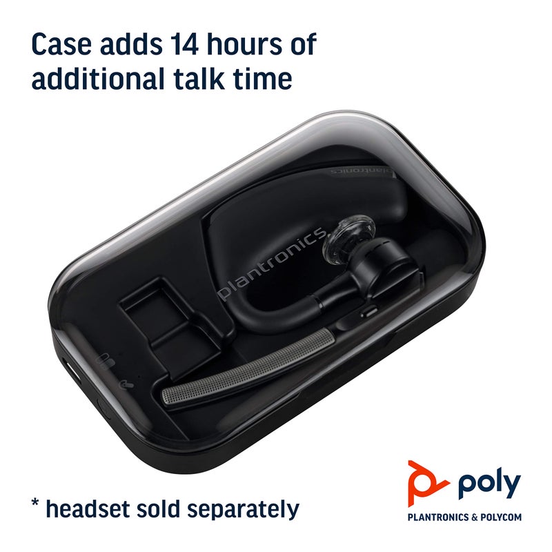 Poly (Plantronics + Polycom) Voyager Legend Portable Charge Case - Headset Case Charger, black - Image 4