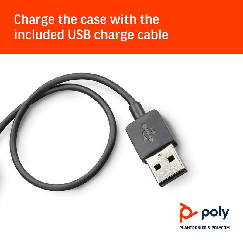 Poly (Plantronics + Polycom) Voyager Legend Portable Charge Case - Headset Case Charger, black - Image 5