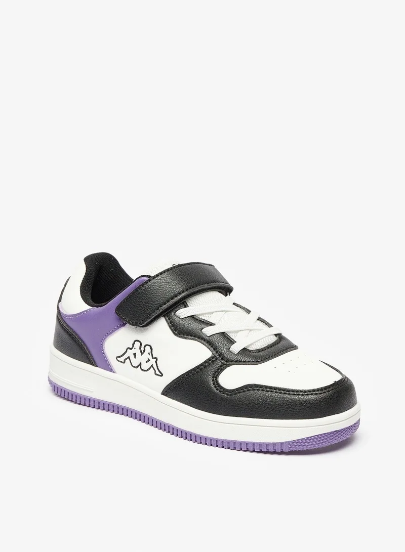 كابا Boys Colourblock Sneakers with Hook and Loop Closure