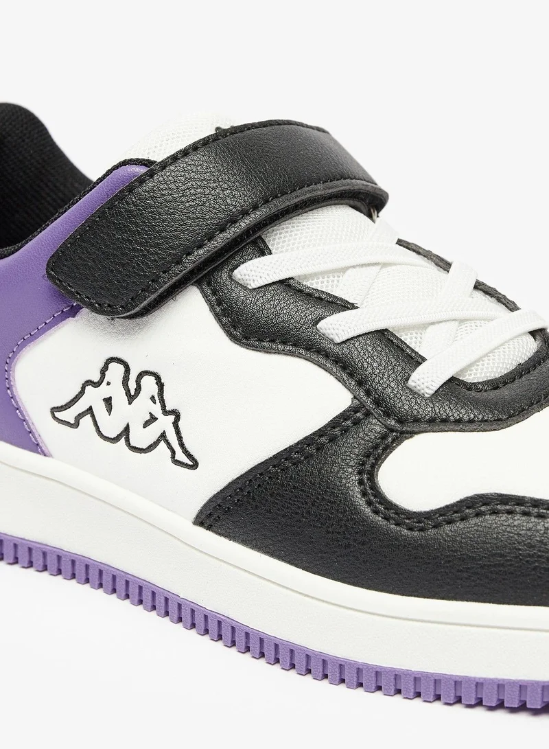 كابا Boys Colourblock Sneakers with Hook and Loop Closure