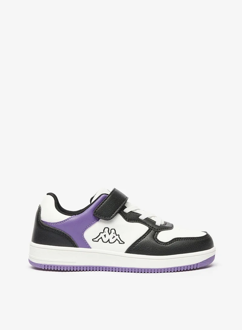 كابا Boys Colourblock Sneakers with Hook and Loop Closure