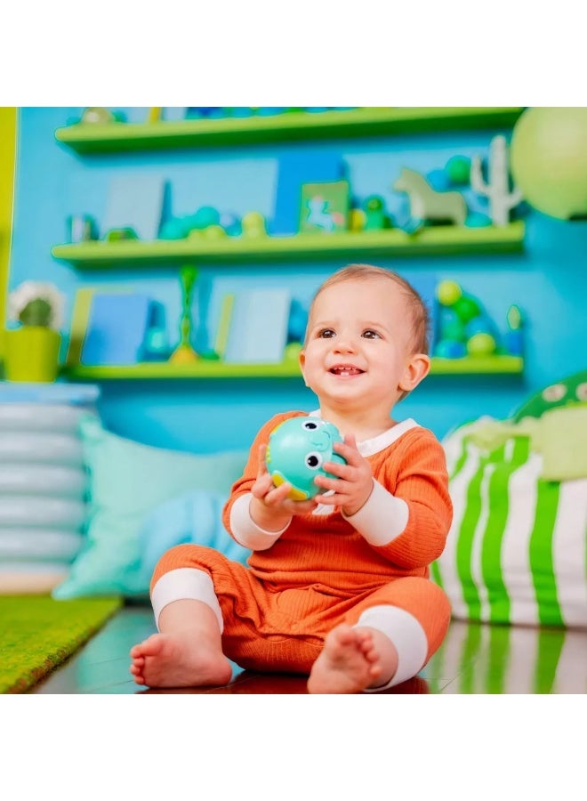 Bright Starts Giggables Roll & Chase Pals Balls (Pack of 2, 7.62 cm) - Image 3