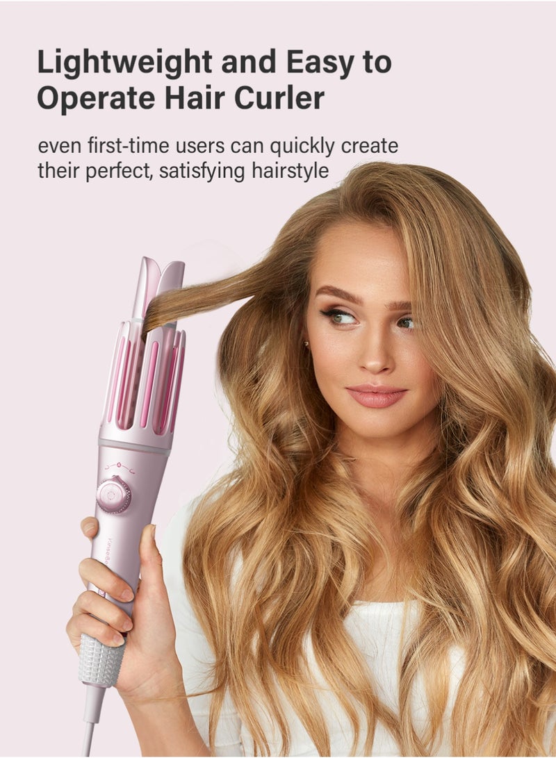 KinseiBeauty Automatic Hair Curler 32mm 36mm Dual Barrels 3 Temperature Modes Lightweight Easy Operation Perfect Gift for Women in Festivals - Image 3